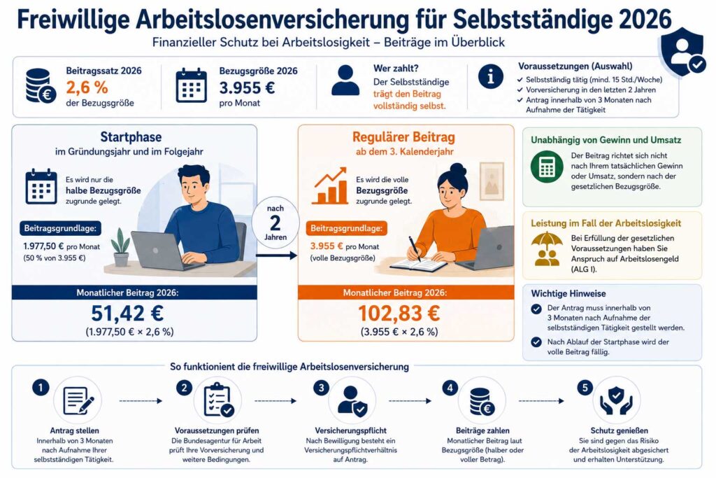 Freiwillige Arbeitslosenversicherung